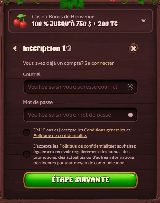 roostino casino login